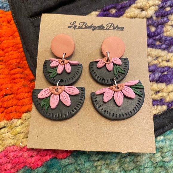 Floral Dangles - Picture 2 of 4